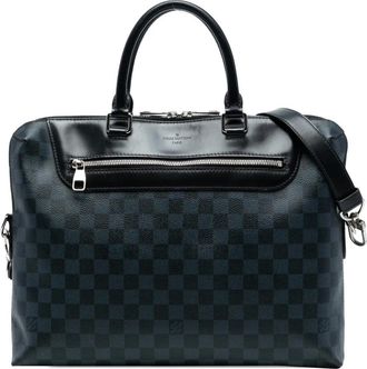 Louis Vuitton 2016 Damier Cobalt Porte Documents Jour business bag - Blauw