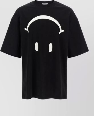 Moschino cotton oversized printed t-shirt
