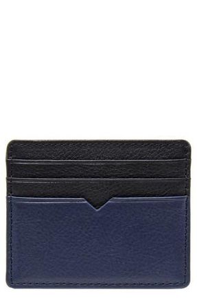 Robert Graham Anne Two-Tone Card Case in Black/Navy at Nordstrom Rack