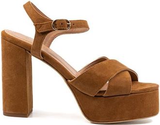 Andrea Gomez Bella Camel Suede Sandal at Nordstrom, Size 38.5