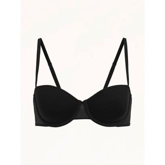 Wolford Sheer Opaque Bandeau Bra