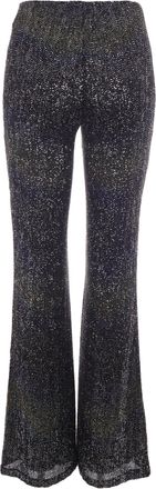 Missoni Sequin-Embellished Flared Trousers - Black