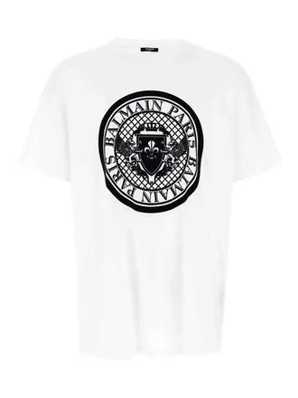 Balmain Velvet Logo T-Shirt