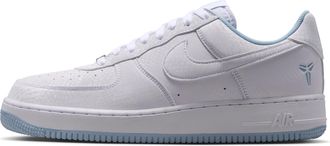 Nike Mens Kobe Air Force 1 Low Shoes in White | IB0018-103