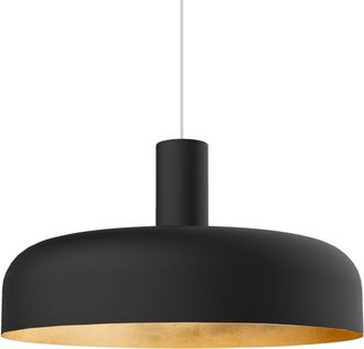 Lumicom Nadir L&aacute;mpara De Techo Negro Hoja