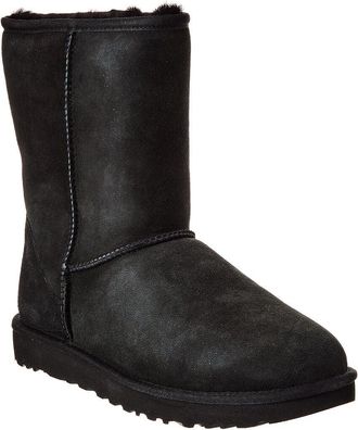 UGG Classic Short II Suede & Shearling Boot