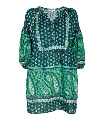 Boteh Linen Elba Mini Dress Size M