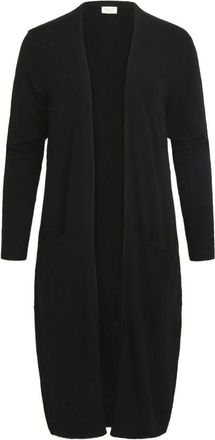 Vila Vila Kleding Zwarte Nylon Cardigan