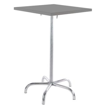 Schubiger M&ouml;bel Metall-Stehtisch S&auml;ntis Quadratisch