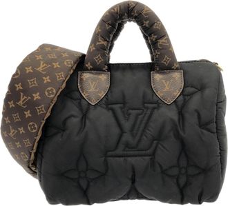 Louis Vuitton Black Nylon Boston Bag (Pre-Owned)
