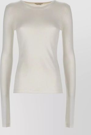 J.W.Anderson ribbed crew neck long sleeve top