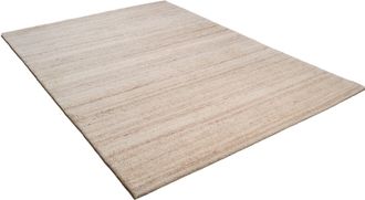 THEKO Wollteppich »Royal Berber Uni« rechteckig 18 mm Höhe Berber Optik, reine Wolle, ideal im Wohnzimmer & Schlafzimmer