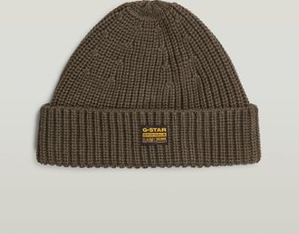 G-Star Originals Fisherman Beanie - Bruin - Heren