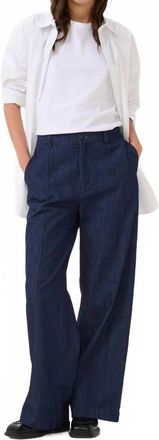 Part Two Womens Sarana Jeans In Rise Blue Denim