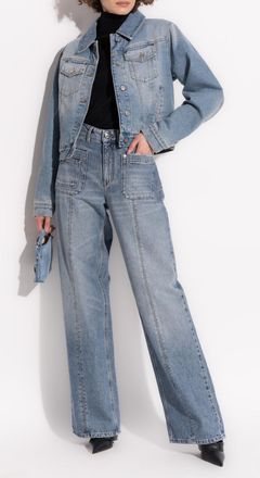 Victoria Beckham Denim Jacket, Womens, Blue