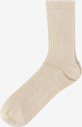 Alto Milano Kurze glitzernde Baumwollsocken N&deg;92