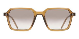 Lozza SL4361 55Rrento 9 06PQ Mens Sunglasses Brown Size 52