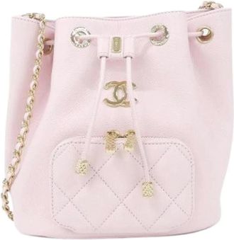 Chanel Bolso de hombro tipo cubo Pre-owned Vintage - Pre-owned - Mujer - Rosa - ONE SIZE