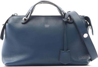 Fendi Borsa tote Canapa con logo anni 2000 - Blu