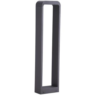 Lindby Lindby - L&aacute;mpara Led Para Exterior emima En Negro De Aluminio