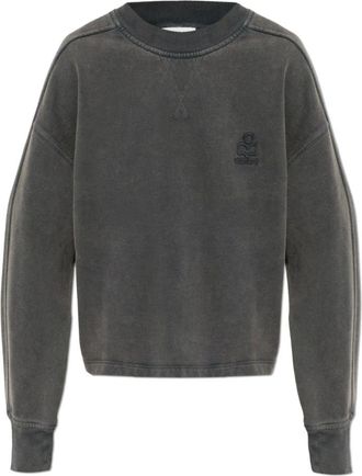 Isabel Marant Sweatshirts, female, Gray, Size: S Sunny Sweatshirt