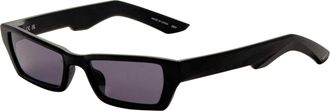 Nike Womens 53 mm Black Sunglasses