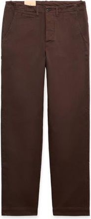Fortela Wallace Herringbone Trousers in Brown at Nordstrom, Size 32 Eu
