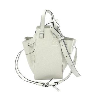 Loewe Pre-owned Hammock Drawstring Leder 2way Tas - Dames - Pre-owned - Groen - Maat: ONE Size Leer