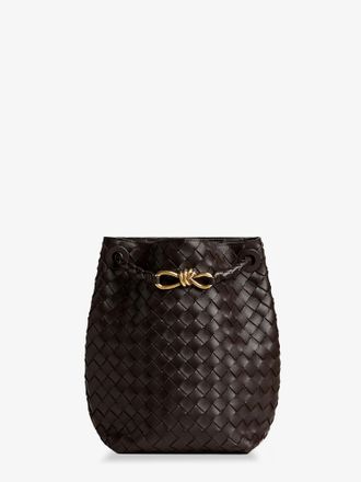 Bottega Veneta Borsa a tracolla Andiamo Bucket in pelle con motivo Intrecciato - BOTTEGA VENETA - gender_Woman