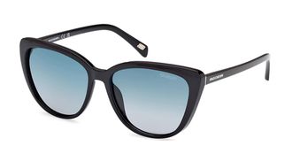 Skechers SE6294 Polarized 01D Womens Sunglasses Black Size 55