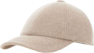 Max Mara Beige Logo Baseball Cap