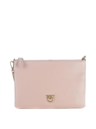 Pinko Flat Classic smooth leather bag