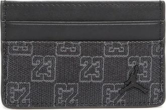 Nike Jordan Jam monogram card case - unisex - Polyester/Polyester - One Size - Black
