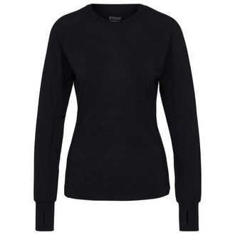 Stoic PerformanceMerino170 PorsiSt. L/S Merinoshirt f&uuml;r Damen | schwarz