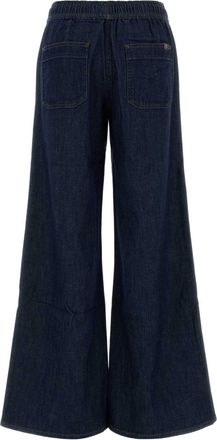 7 For All Mankind Womens Blue Stretch Denim Utility Jeans Blu
