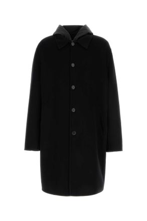 Prada Black Cashmere Coat