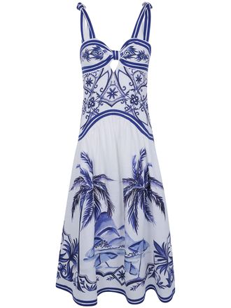 Farm Rio Dress Maxi Wonderful City
