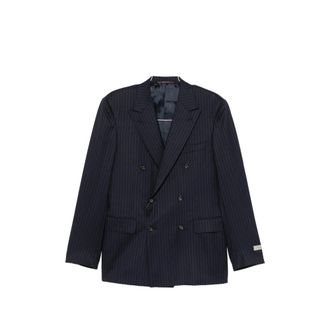 Canali Pinstripe Double-breasted Suit