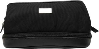 Gucci Pre-owned Canvas Pouch - - Pre-owned - Donna - Nero - ONE SIZE