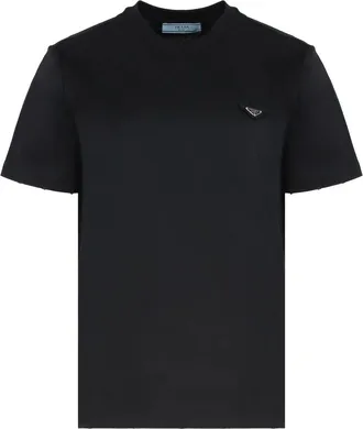 Prada Mujer, Camisetas, Negro, Talla: S