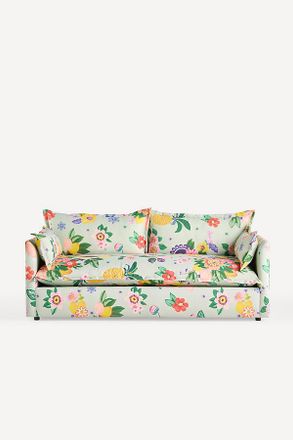 Anthropologie Denver Printed Outdoor Sofa