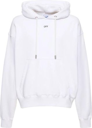 Off-white Off Stamp Skate Hoodie Sweatshirt - Heren - Hoodies - Wit - 2XL - Katoen - Hoodies & sweatvesten