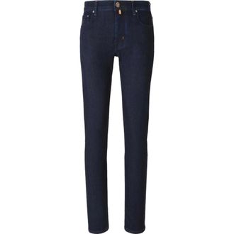 Jacob Cohen Slim-fit Jeans, male, Blue, Size: W33 Bard 5-pocket Jeans