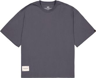 Alpha Industries T-Shirt ALPHA INDUSTRIES Studio Edition T-Shirt, Herren, Gr. XXL, grau (vintage grau), Obermaterial: 100% Baumwolle, Shirts T-Shirt