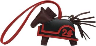 Herm&egrave;s Pre-owned Hermes Milo Lambskin Rodeo Robeo 24 Bag Charm PM Ladies 5CVVD0FGIM58AOUP