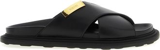 Moschino Mens Leather Sandals