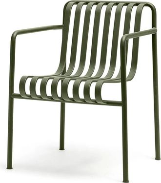 HAY Palissade Dining Armchair, olive