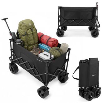 OEM Carro De Transporte Plegable - Hypermotion - Hypermotion Xl - 200 L - Carga M&aacute;xima 80 Kg - Ruedas Todoterreno De 7