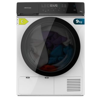 Cecotec Cecotec Secadora De Bomba De Calor 9kg Bolero Dresscode Dry 9400 Inverter, Clase Equivalente A+++, 15 Programas