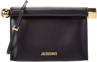 Jacquemus The Rond Carre Leather Clutch